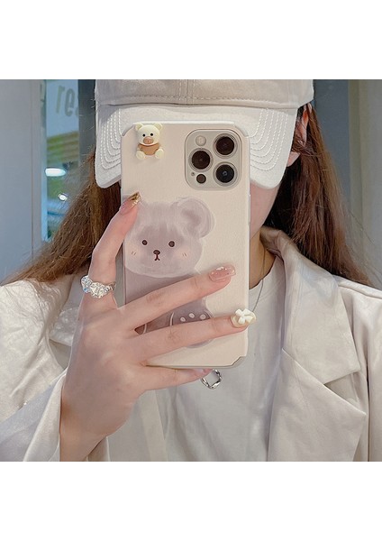 EX Beauty IPHONE13 Için Bir Ayı Cep Telefonu Kılıfı (Yurt Dışından) fırsatları