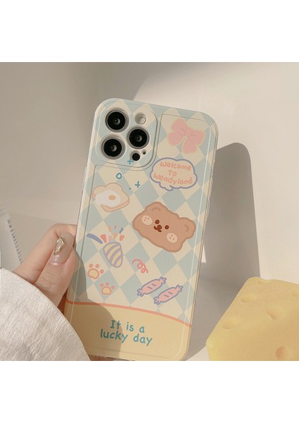 EX Beauty Ins Japonya ve Güney Kore Lingge Bear IPHONE13 Için Telefon Kılıfı (Yurt Dışından) fiyatları