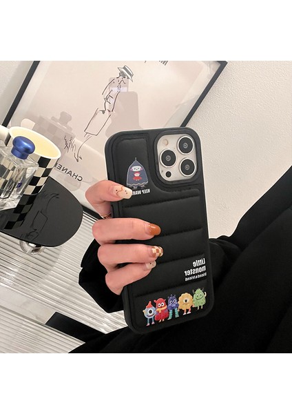 EX Beauty IPHONE13 Için Küçük Canavar Aşağı Ceket Telefon Kılıfı (Yurt Dışından) indirimleri