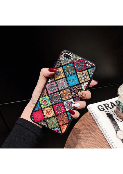 EX Beauty IPHONE13 Için Renkli Retro Kafes Telefon Kılıfı (Yurt Dışından) indirimleri