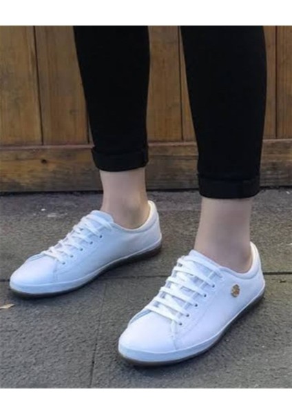 Jojo Beyaz Kadın Hakiki Deri Sneaker Ayakkabı V12 fiyatları