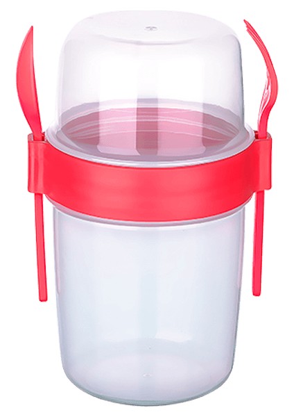 Hazneli Müsli ve Mama Saklama Kabı 1100 ml