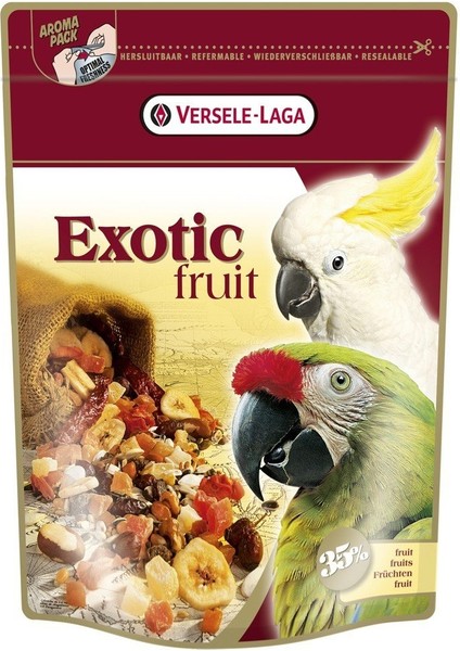 Exotic Fruit Meyve Karışımlı Papağan Yemi 600 gr
