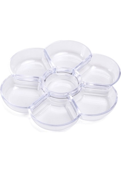 Godeli Şeffaf Papatya Palet 6+1 17 cm