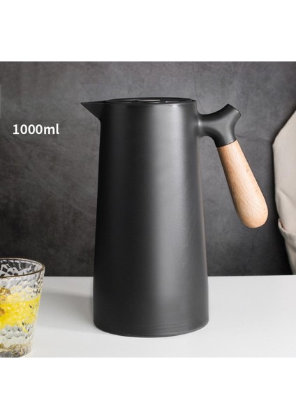 1l Ev Termal Yalıtım Cam Astar Sıcak Su Şişesi Yeşil (Yurt Dışından)