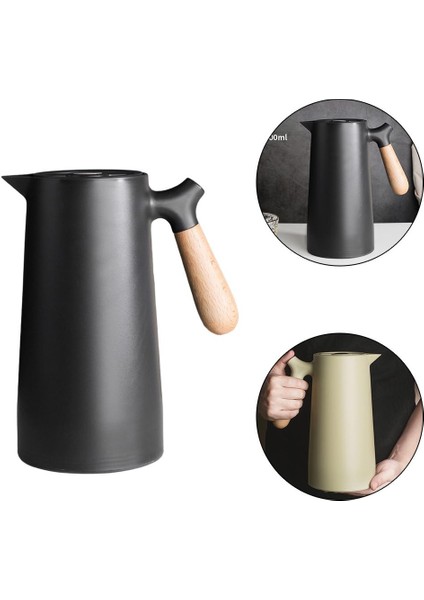 1l Ev Termal Yalıtım Cam Astar Sıcak Su Şişesi Yeşil (Yurt Dışından)