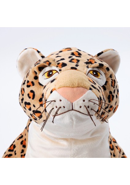 Morrhår Büyük Leopar Peluş Uyku ve Oyun Arkadaşı 80 cm Yumuşak Oyuncak fiyatları