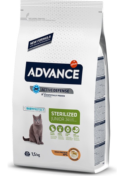 Adv.cat Young Sterılızed 1,5 kg