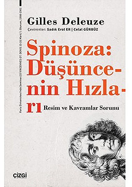 Spinoza: Düşüncenin Hızları Resim ve Kavramlar Sorunu Gilles Deleuze