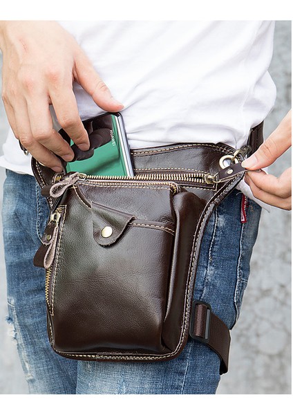 Erkek Deri Açık Hava Sporları Tayt Çantası (Yurt Dışından) fırsatları