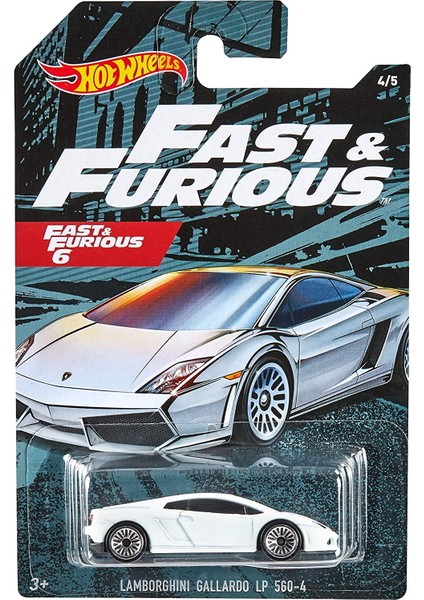Hot Wheels Hot Wheels Fast&furious Lamborghını Gallardo Lp 560-4 Özel Seri ( Uzun Kart )