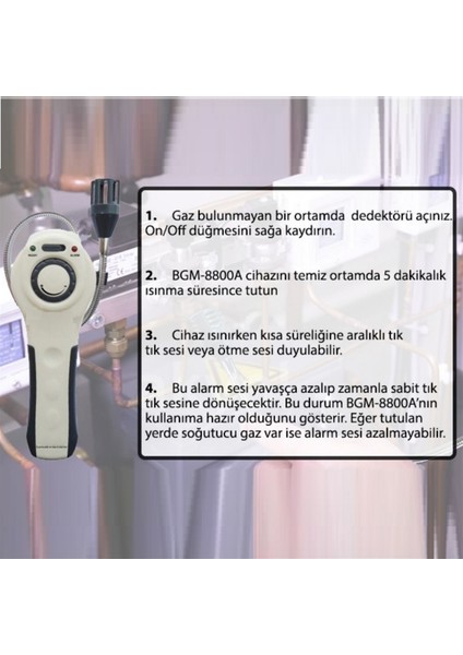 Lyk BGM-8800A Gaz Kaçak Dedektörü fırsatları