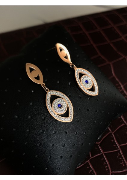 Göz Rose Çelik Küpe 3 cm fiyatları