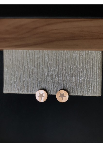 Rose Yıldız Çelik Küpe 0.7 cm fiyatları