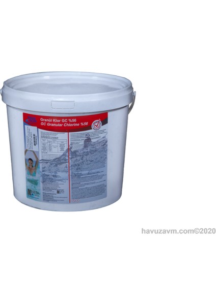 Havuzavm-Toz Klor %56 10 Kg. Deep Blue Dıchlor