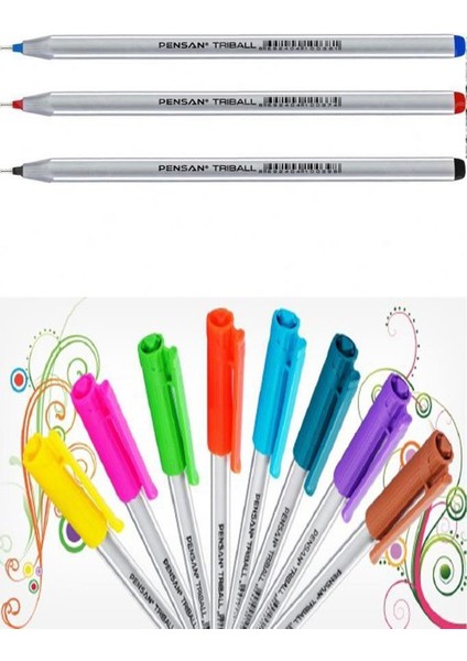 Pensan Triball Karışık Set 12 Renk fırsatları