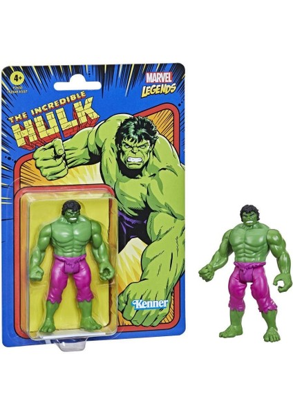 Marvel Legends Retro Collection 3.75 Hulk Action Figure