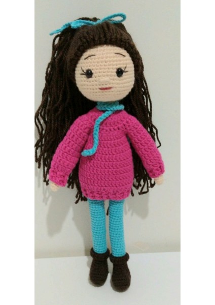 Elif Bebek Organik Örgü Oyuncak