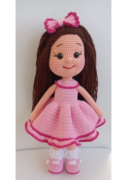 Pembe Ilknur Bebek Organik Örgü Oyuncak modelleri