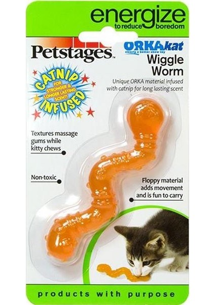 Orka Cat Wiggle Worm Catnip Kedi Oyuncağı fiyatları
