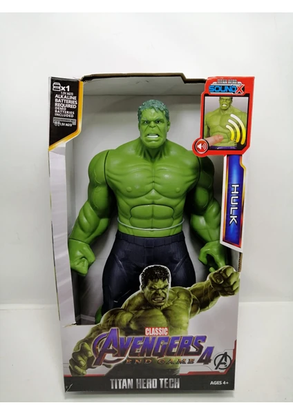 Onur Oyuncak Hulk Sesli Işıklı Aksiyon Figürlü Oyuncak