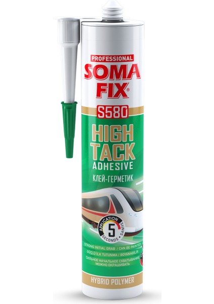 Beyaz Hibrit High Tack Yapıştırıcı S580 Ultratack 290 ml