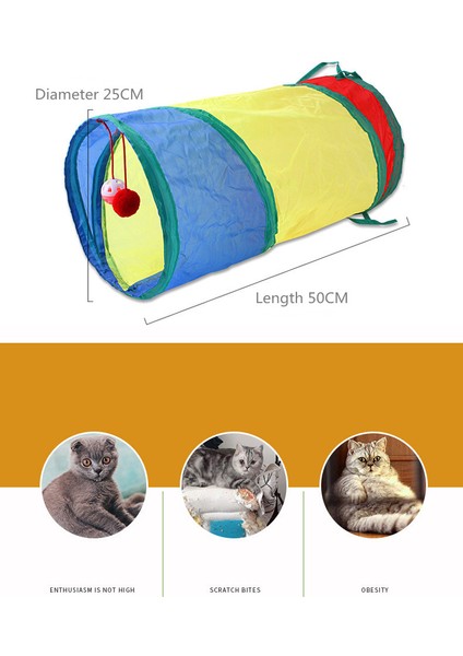 Pet Oyuncak Gökkuşağı Tünel Seti 20 Parça (Yurt Dışından) modelleri