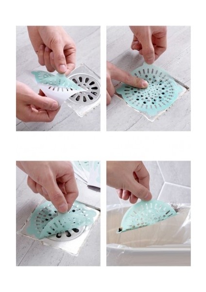 Tek Kullanımlık Yapışkanlı Banyo Gideri Koruyucu 10 Adet fiyatları