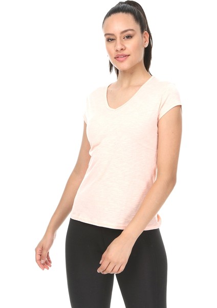 601NM20-395 Rosa Kadın V Yaka T-Shirt fiyatları