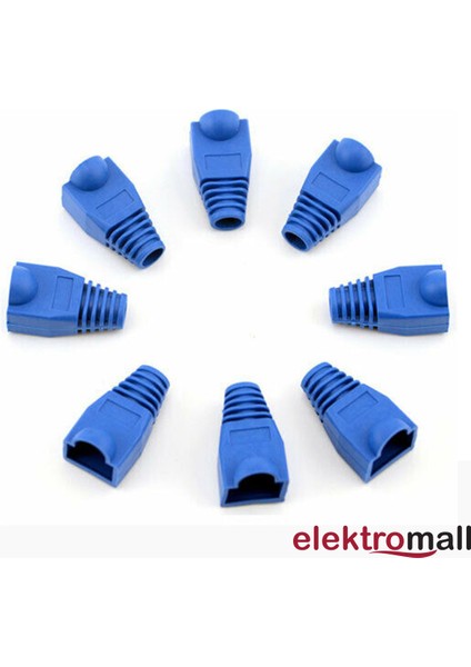 RJ45 Cat5 Konnektör Kılıfı 100 Adet