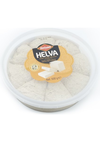 Kuruyemiş Lokum Sade Helva 500 gr