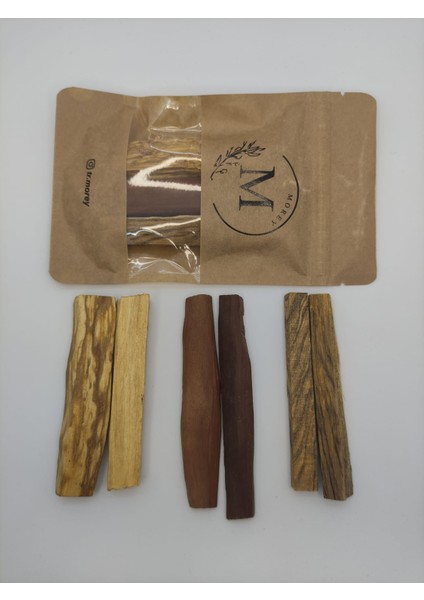 Ağaç Tütsü Seti Palo Santo, Sandal, Öd fırsatları
