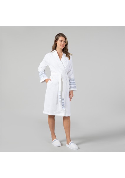 Derin Unisex Bornoz Lazulı Mavi fiyatları