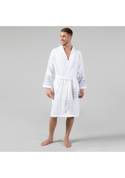 Derin Unisex Bornoz Lazulı Mavi indirimleri