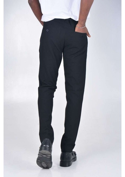 Slim Fıt Kumaş Pantolon K1358 - Siyah