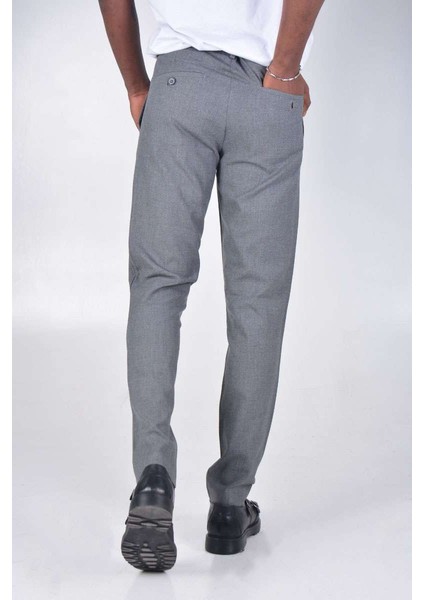 Slim Fıt Kumaş Pantolon K1358 - Gri