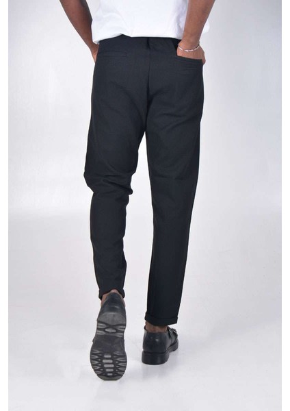 Havuç Erkek Kumaş Pantolon K1359 - Siyah
