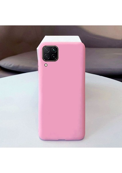 Huawei P40 Lite Siliikon Içi Kadife Kılıf Kir Tutmaz