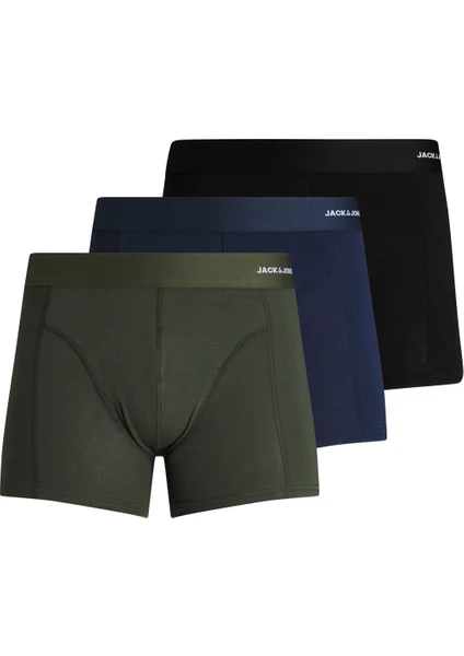 Jack & Jones 3'lü Bambu Boxer Paketi