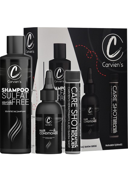 Sülfatsız Keratin & Collagen Saç Bakım Serisi
