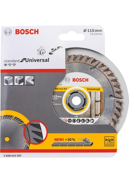 Standard For Universal 115 mm Elmas Kesme Diski - 2608615057