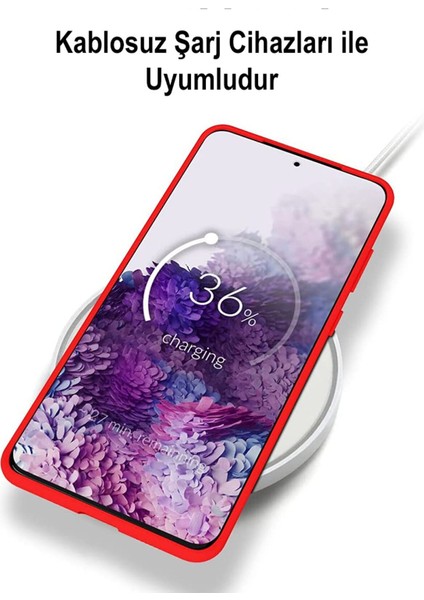 Samsung Galaxy S20 Fe ile Uyumlu Kapak Kamera Korumalı Içi Kadife Lansman Silikon ile Uyumlu Kılıf - Turkuaz fırsatları