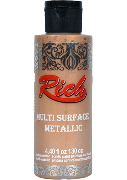 Multi Surface Metalik Akrilik Boya 130 ml Antik Altın
