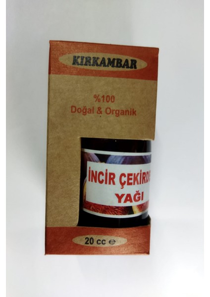İncir Çekirdeği Yağı 20 cc