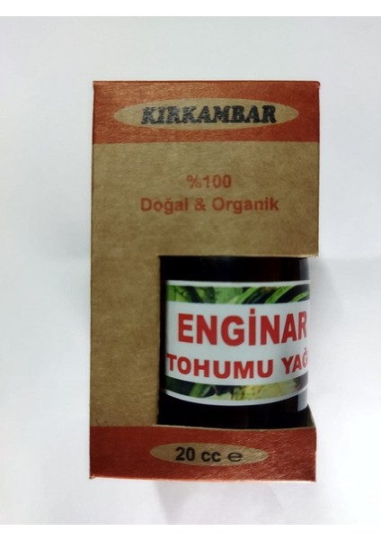 Enginar Tohumu Yağı 20 cc