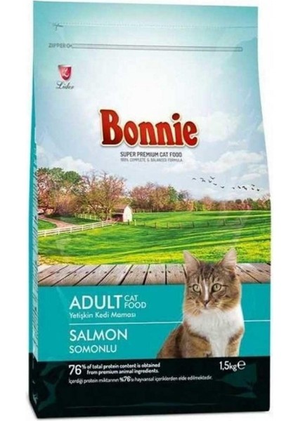 Bonnıe Cat Yetişkin Somon 1,5 kg