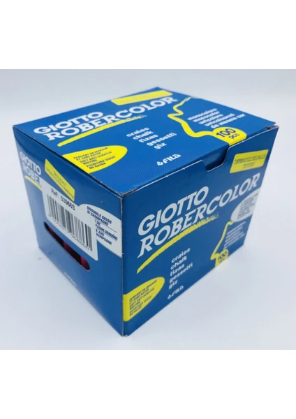 Giotto Robercolor Tozsuz Kırmızı Tebeşir 100'lü Paket