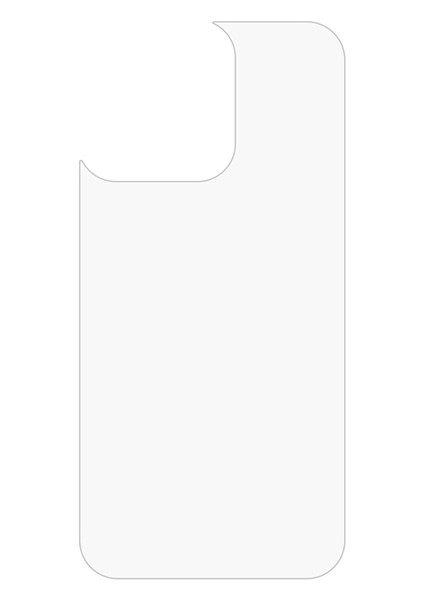 iPhone 13 Pro Max 6.7 Tempered Şeffaf Arka Cam Koruyucu indirimleri
