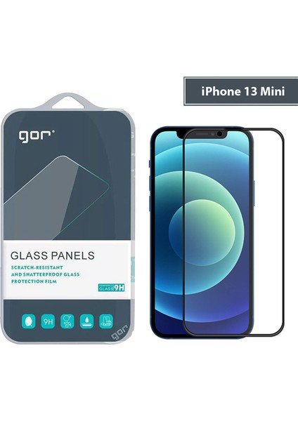 Gor iPhone 13 Mini 5.4 9d Hardening Tempered Full Cam Ekran Koruyucu fiyatları
