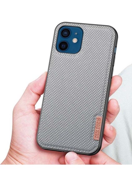 Fino Serisi iPhone 12 -12 Pro 6.1inç Kılıf Premium Dokuma Silikon Kılıf fiyatları